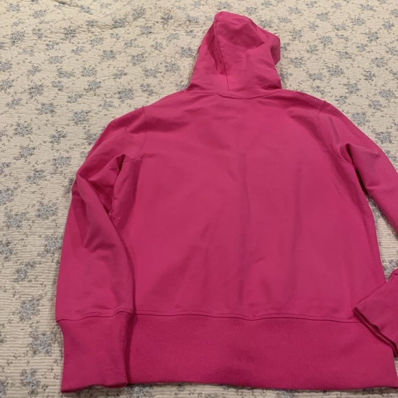 Christine Alexander Pink hoodie with Swarovski Crystal Studs Size S Perfect Cond - Picture 9 of 12
